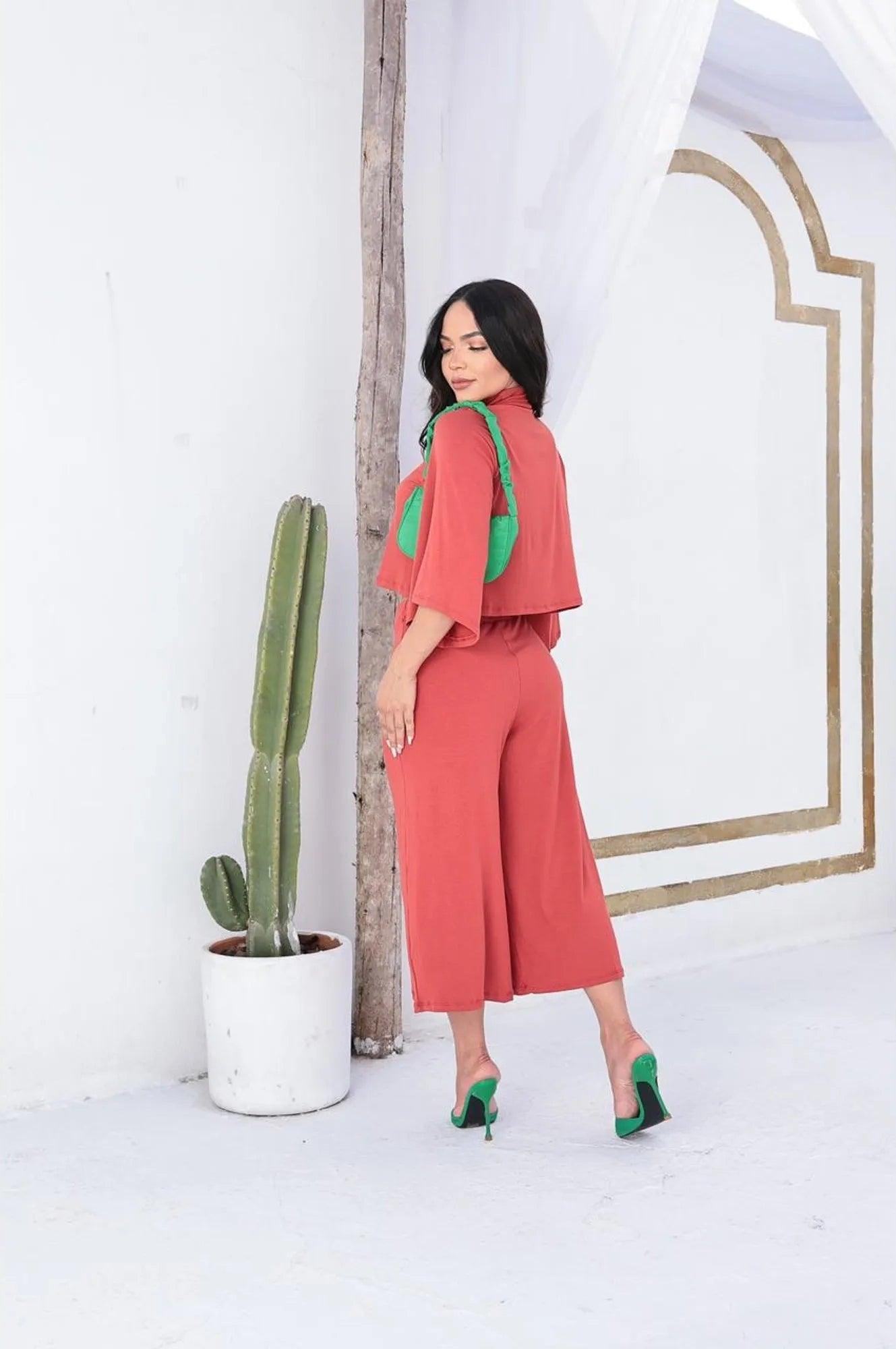 Conjunto Coral - Antônia's Boutique