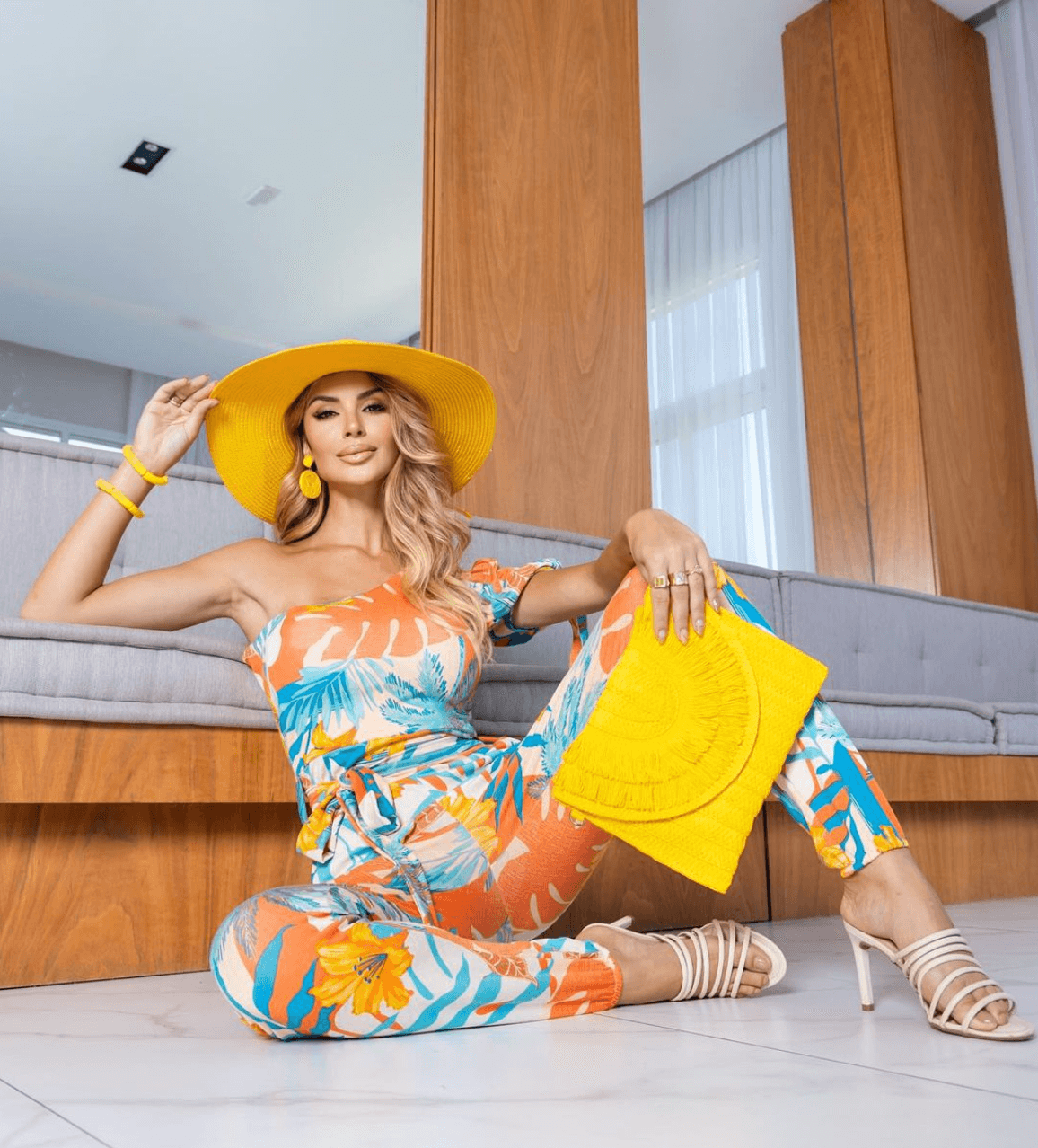 Macacão Floral - Antônia's Boutique