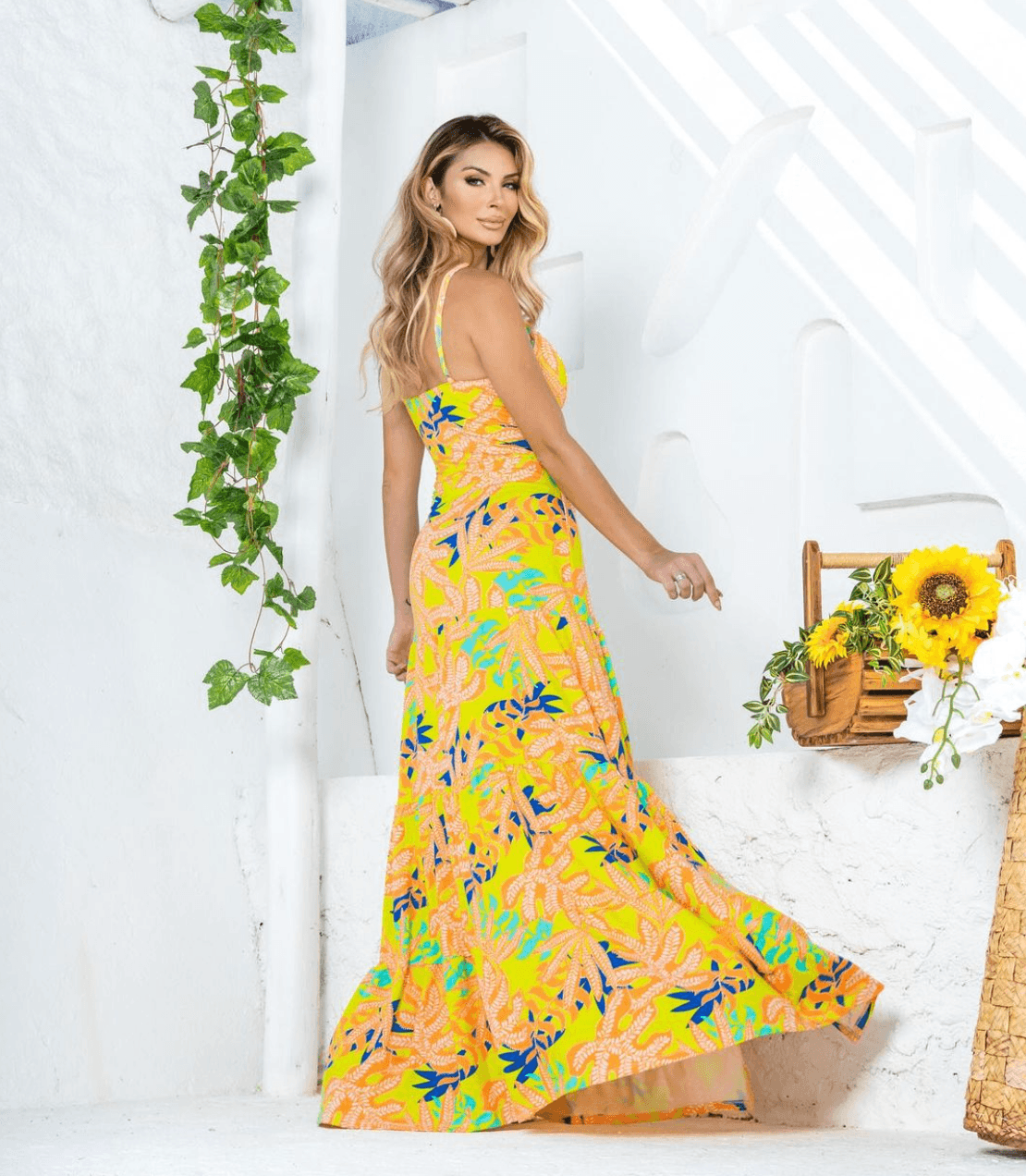 Vestido Floral Antônia's - Antônia's Boutique