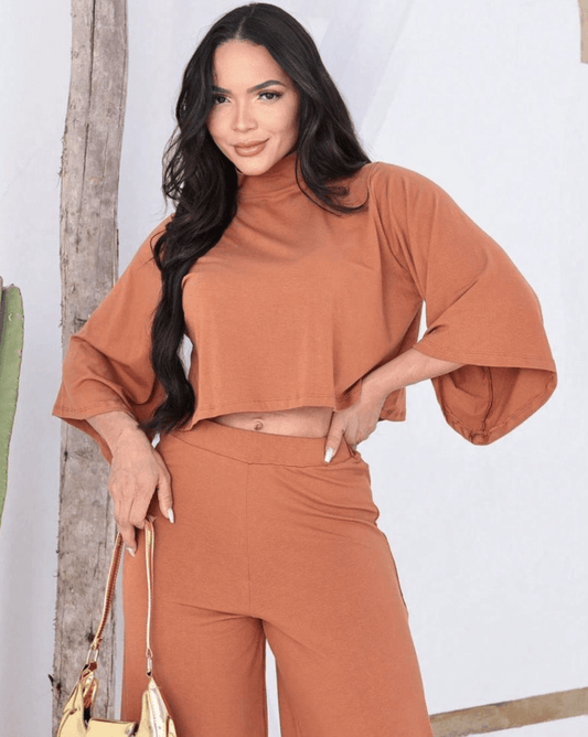 Conjunto Caramelo - Antônia's Boutique