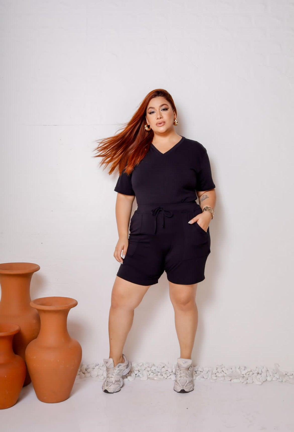 Conjunto Antônia's Negro - Antônia's Boutique