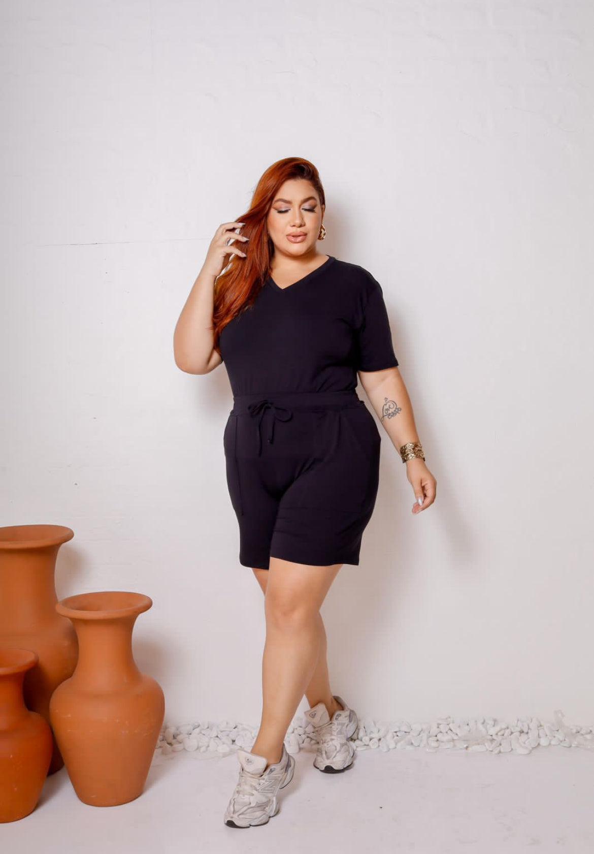 Conjunto Antônia's Negro - Antônia's Boutique